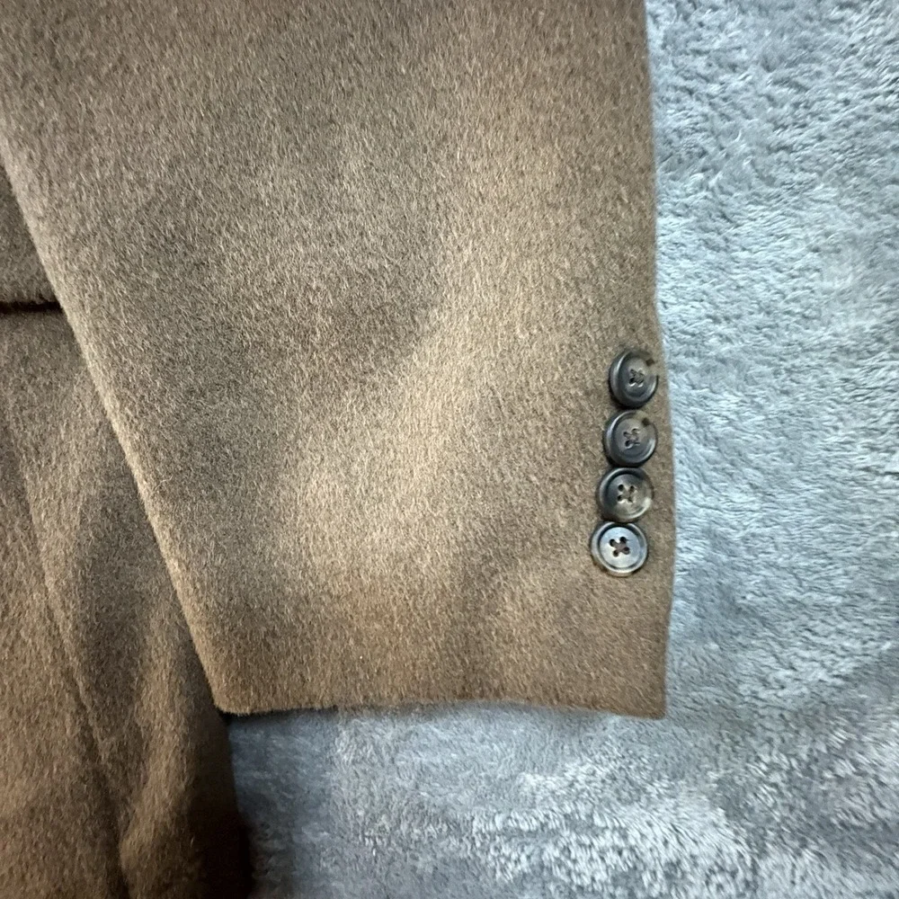 Jos A Bank Men's 42L (~44.5L) Brown 100% Camel Hair Traveler's Collection Blazer